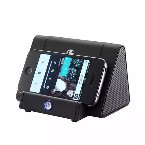 Loa bluetooth mini ma thuật kiêm giá đỡ điện thoại BC318 - Đẳng Cấp Về Công Nghệ - ÂM thanh khuếch đại.