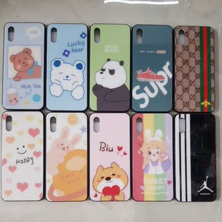 XIAOMI REDMI 9A - Ốp lưng nhựa kính cường lực in hình siêu cute