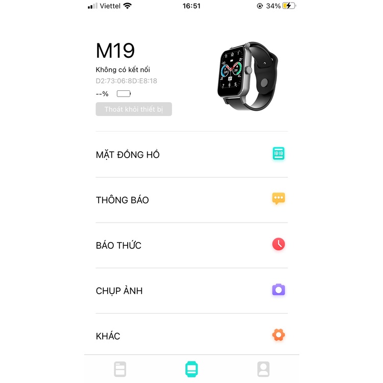 Máy nghe nhạc Ruizu M19 đeo tay cao ấp,kiêm đồng hồ, màn hình IPS sắc nét, kết nối bluetooth và đo nhịp tim