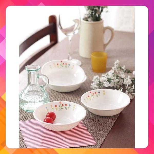 Tô Thủy Tinh Mỹ Corelle FlowerHills 410-FWH-LP 295ml