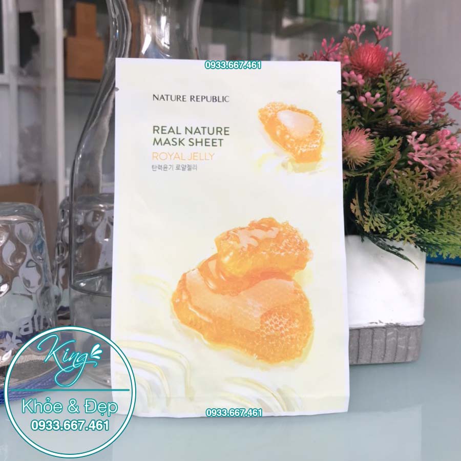 Mặt Nạ Nature Republic Real Nature Mask Sheet Royal Jelly