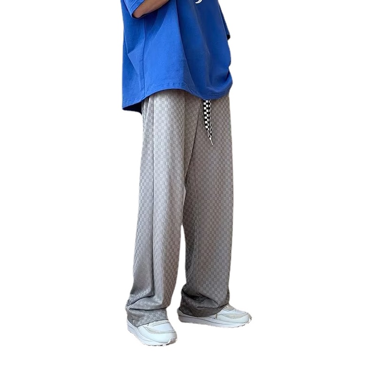 Quần Dài Lưng Thun Dáng Rộng Thoáng Khí Thoải Mái Phong Cách Hàn Quốc Thời Trang Cho Nam size M-3XL