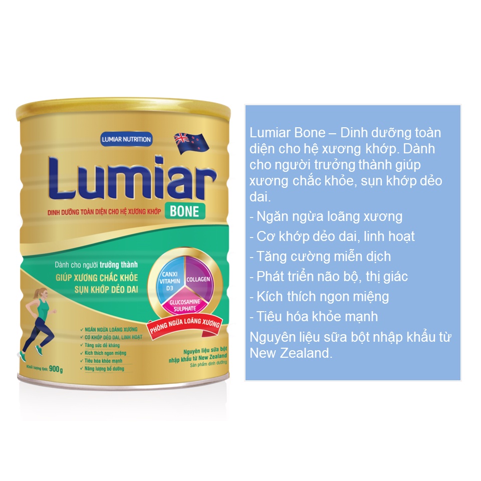 Sữa Lumiar Bone 900g