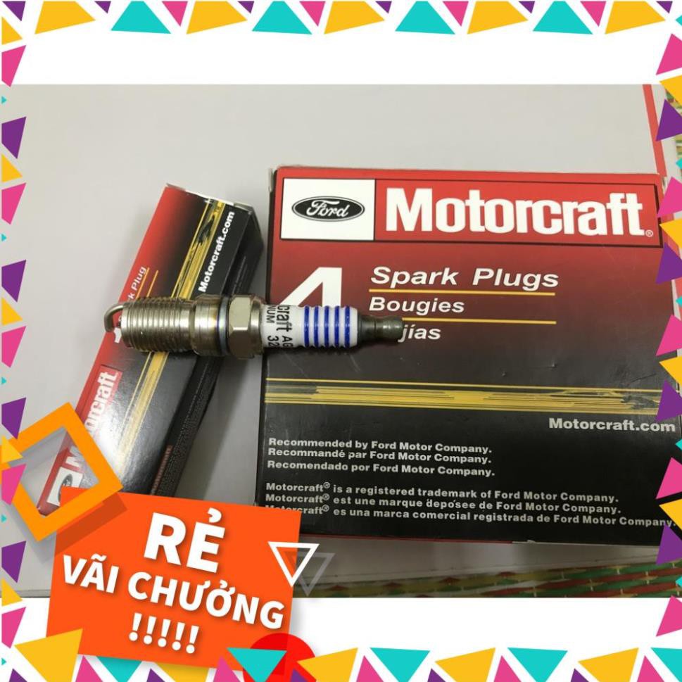 Bugi Motorcraft Platinum Ford chân ngắn ( VÔ ĐỊCH VỀ GIÁ , CHẤT LƯỢNG )