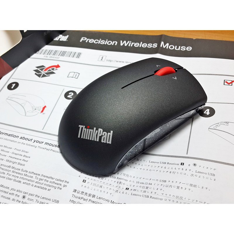 Chuột Không Dây ThinkPad Precision USB Mouse, Black 0B47161