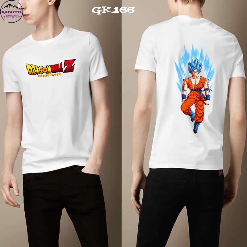áo thun bé trai in hình goku dragon ball 7 viên ngọc rồng cotton co giản thoải mái