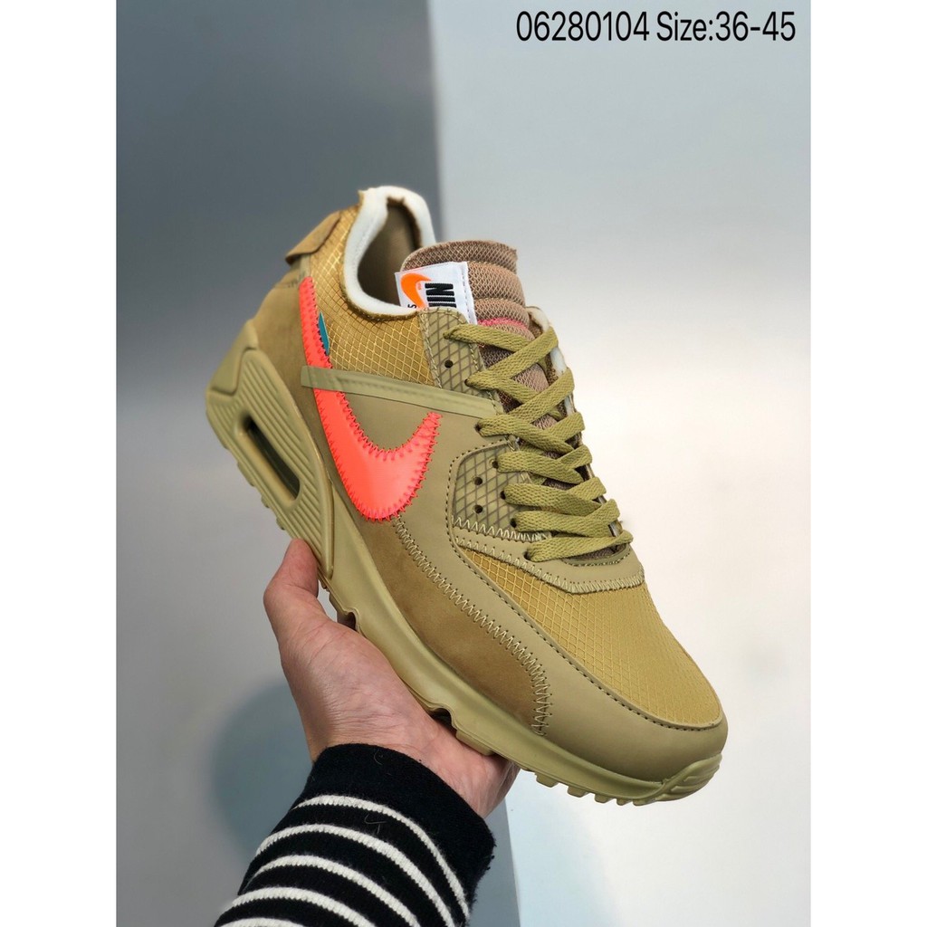 📦 FULLBOX 🌐 ORDER  🎀 SALE 50% 🎀 💯 ẢNH THẬT 🏷 Nike x Off -White Air Max 90 OW 🏷 👟 GIÀY NAM NỮ 👟