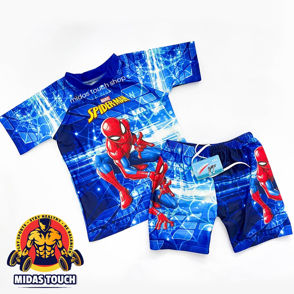 Bộ Quần Áo Bơi Rời MARVEL Dành Cho Bé Trai Form Đẹp Chất Liệu Vải Polyester Co Giãn Tốt Dễ Chịu Nhiều Mẫu Mã Đẹp Mắt