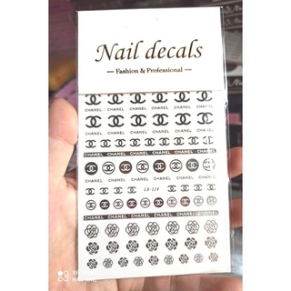 Sticker trang trí móng móng nail 20 mẫu đẹp