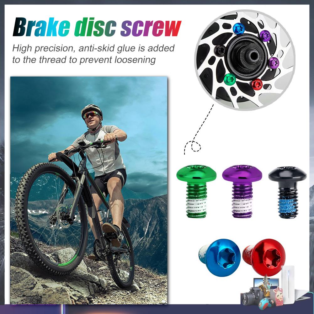 Set 12 ốc vít T25 M5x10mm chuyên dụng cho phanh đĩa xe đạp leo núi