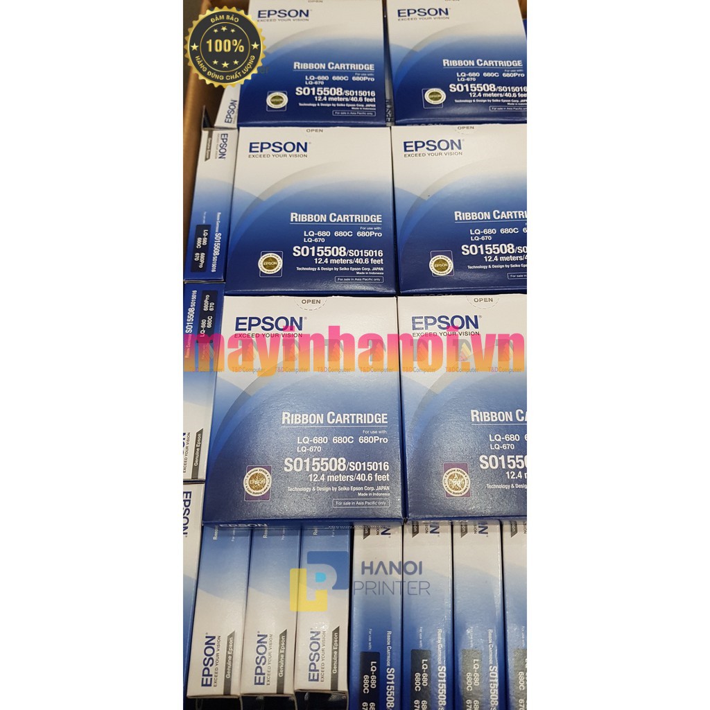 Băng mực Epson LQ 680  dùng cho LQ 680 Pro hàng mới chính hãng