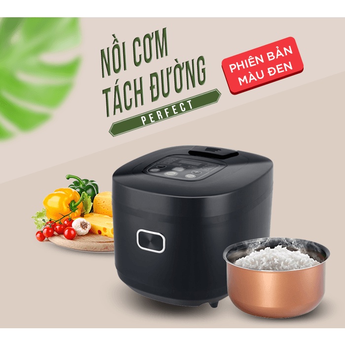 Nồi Cơm Tách Đường Perfect PF-RC869 5 LÍT - Hàng Chính Hãng