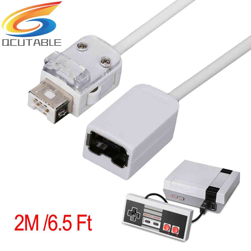Cáp Nối Dài 6.5FT Cho Tay Cầm Chơi Game Nintendo NES Mini Classic Wii