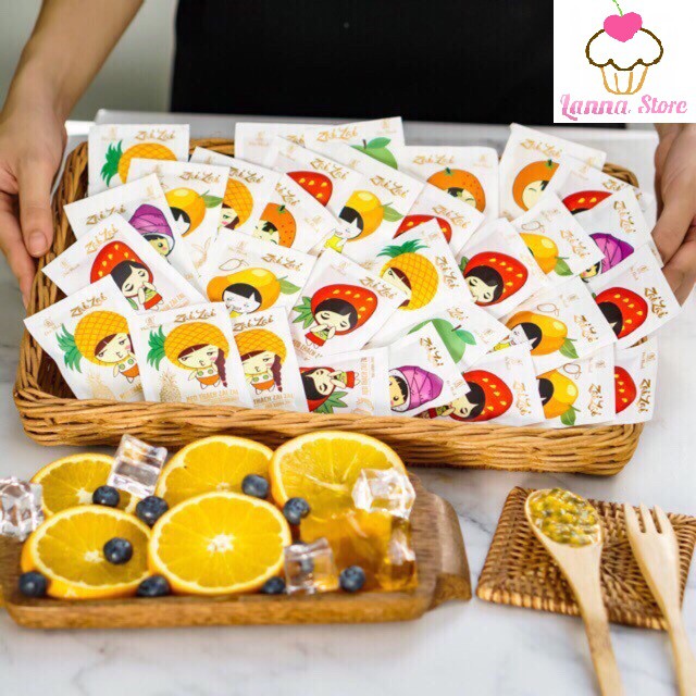 [Mã GROSALEHOT giảm 8% đơn 250K] Thạch giòn dai Zai Zai rau câu JOPY vị trái cây 400g/gói