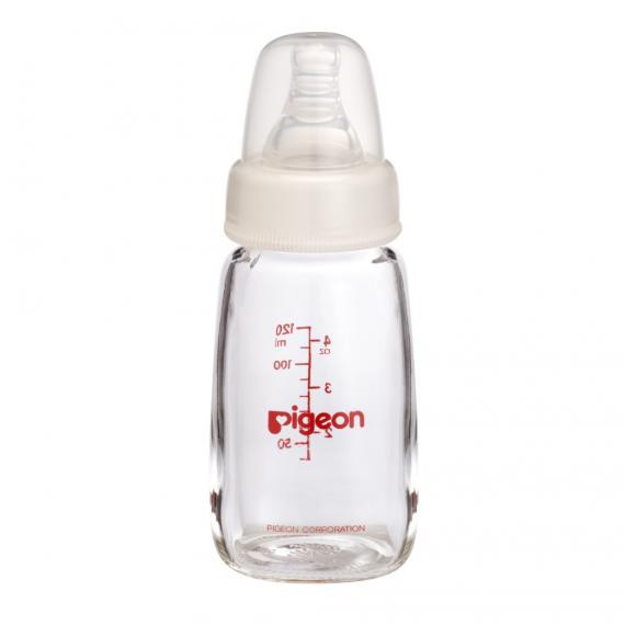 Bình sữa Pigeon thủy tinh cổ hẹp 120ml/240ml