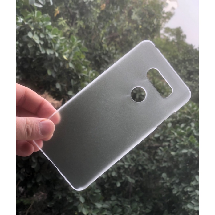Ốp Điện Thoại PC Cứng Siêu Mỏng Mặt Nhám Cho LG V30 V40 V50 G6 G7 K61