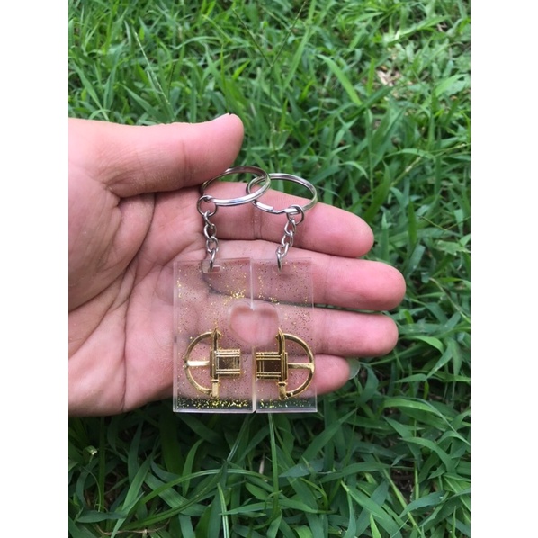 Móc khoá đôi bộ đội theo quân binh chủng