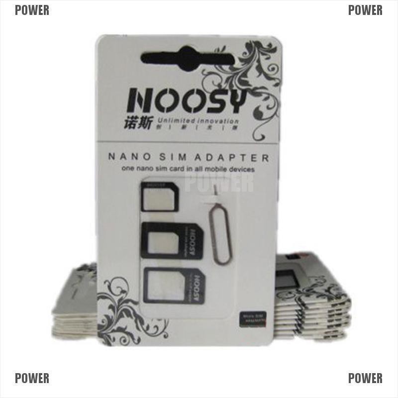 Bộ Chuyển Đổi Sim 3 Trong 1 Cho Iphone 5 4s 4 Nokia Samsung