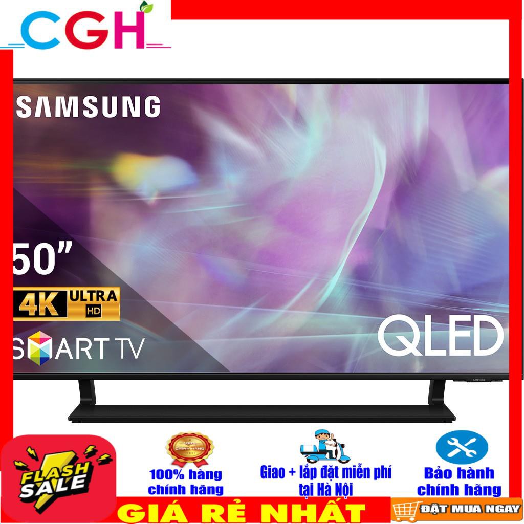 Smart Tivi QLED Samsung 4K 50 inch QA50Q60AAKXXV New 2021 | BigBuy360 - bigbuy360.vn