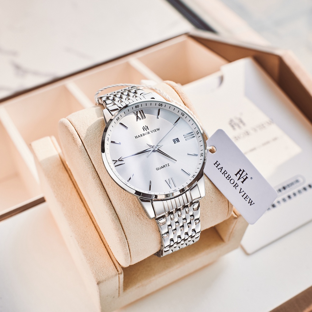 Đồng hồ nam cao cấp HARBOR VIEW thiết kế sang trọng đẳng cấp,đàn ông thành đạt không nên bỏ qua | BigBuy360 - bigbuy360.vn