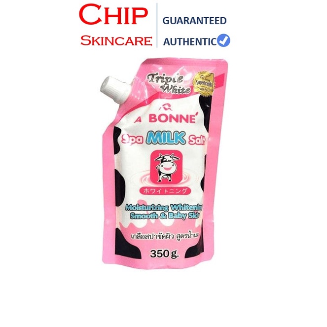Muối Tắm Sữa Bò Tẩy Tế Bào Chết A Bonne Spa Milk Salt Thái Lan 350gr