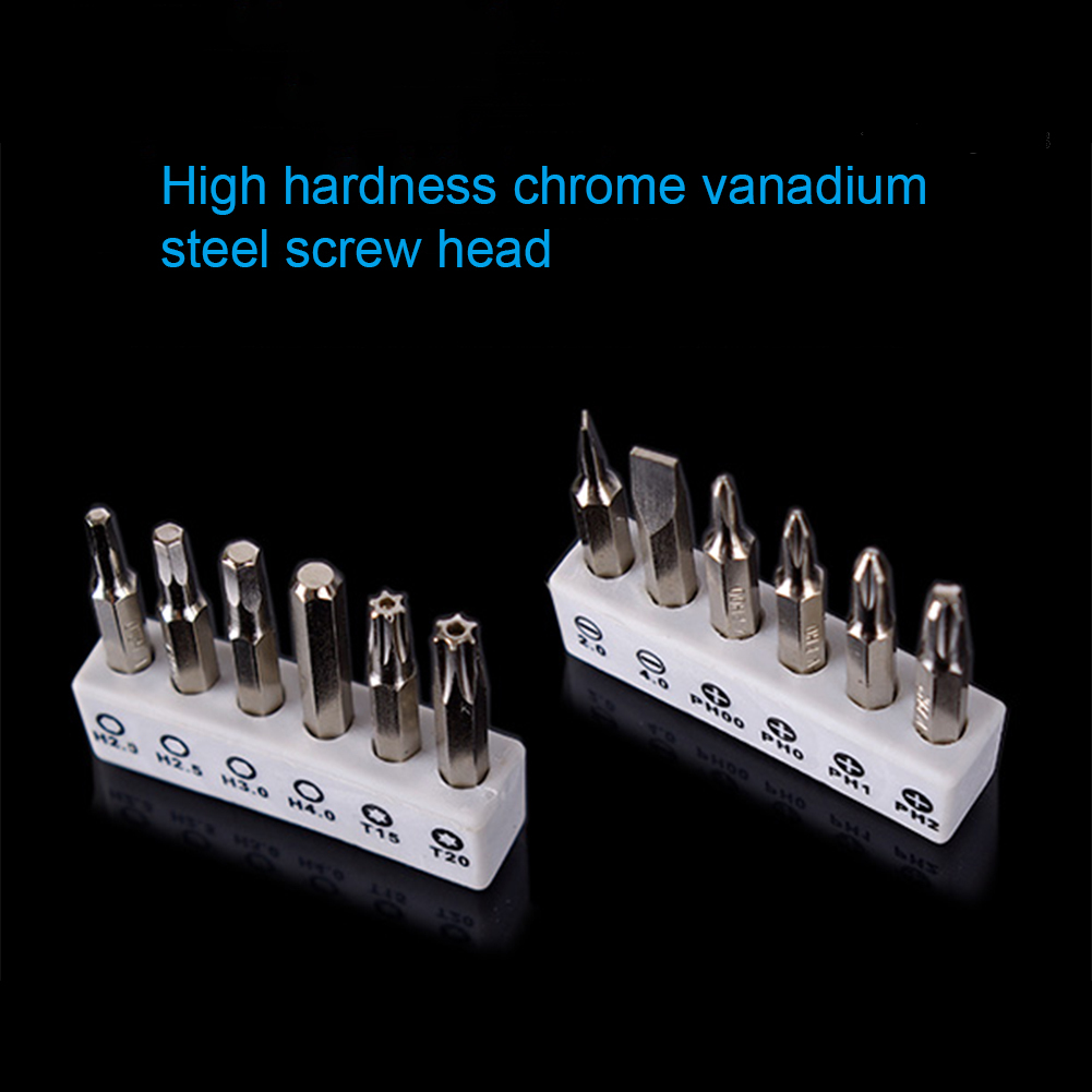 Bộ Tua Vít Đầu Lục Giác 16 Trong 1 Kèm Túi Đựng Tiện Dụng | BigBuy360 - bigbuy360.vn