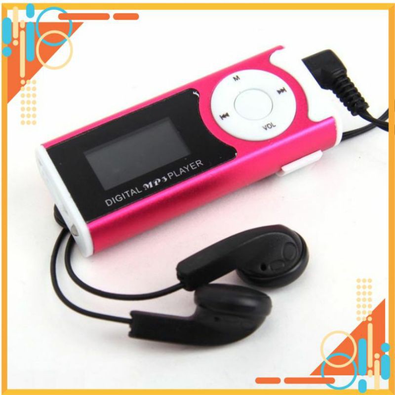 MÁY NGHE NHẠC⚡MIỄN PHÍ VẬN CHUYỂN⚡MÁY NGHE NHẠC MP3 MÀN HÌNH LCD CÓ DÂY SẠC VÀ LOA NGOÀI THỜI TRANG ĐA NĂNG TIỆN DỤNG