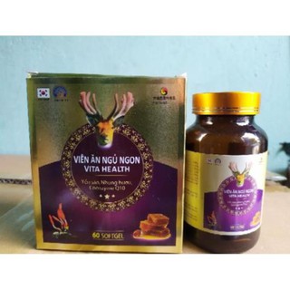 Viên Ăn Ngủ Ngon Vita Health  bồi bổ cơ thể nâng cao thể trạng, bồi bổ sức khỏe, suy nhược kén ăn
