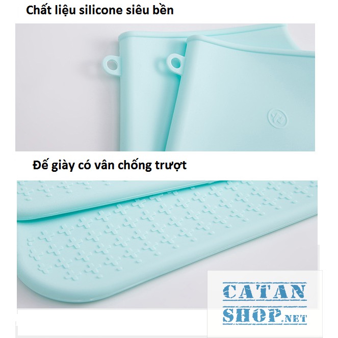 Giày đi mưa, ủng đi mưa, bọc giày đi mưa nhỏ gọn thuận tiện dễ dàng mang theo GD229-GiayDMua