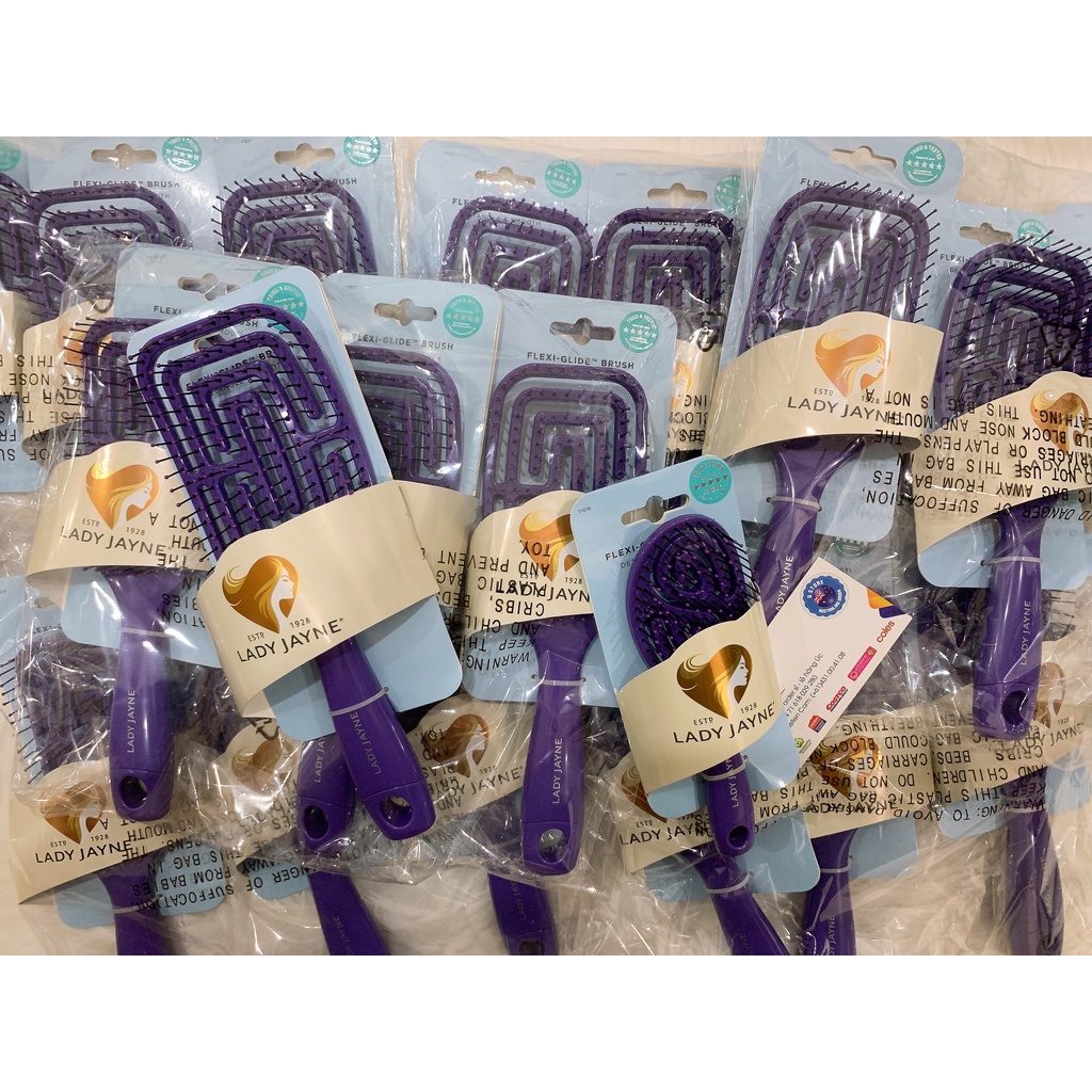 Lược chải tóc Lady Jayne - giúp gỡ rối, suôn mượt tóc và Massage da đầu