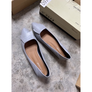 [Giày big size]giày công sở 3cm đế thấp 41 hai màu