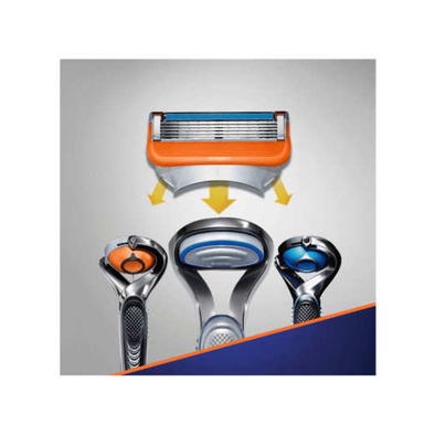 Vỉ/Hộp 12 đầu lưỡi dao cạo râu Gillette Fusion 5+1 Nhật bản