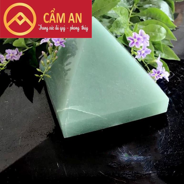 Khối Kim Tự Tháp Chất Liệu Đá Tự Nhiên Nhiều Màu Sắc - Vật Phẩm Phong Thủy Nhiều Năng Lượng