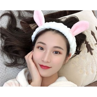 Băng Đô Tai Thỏ 3D Cao Cấp Phong Cách Hàn Quốc