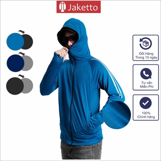 Áo Chống Nắng Nam Nữ 2 mặt kẻ sọc- 2022 - Chống tia UV 90% - JAKETTO