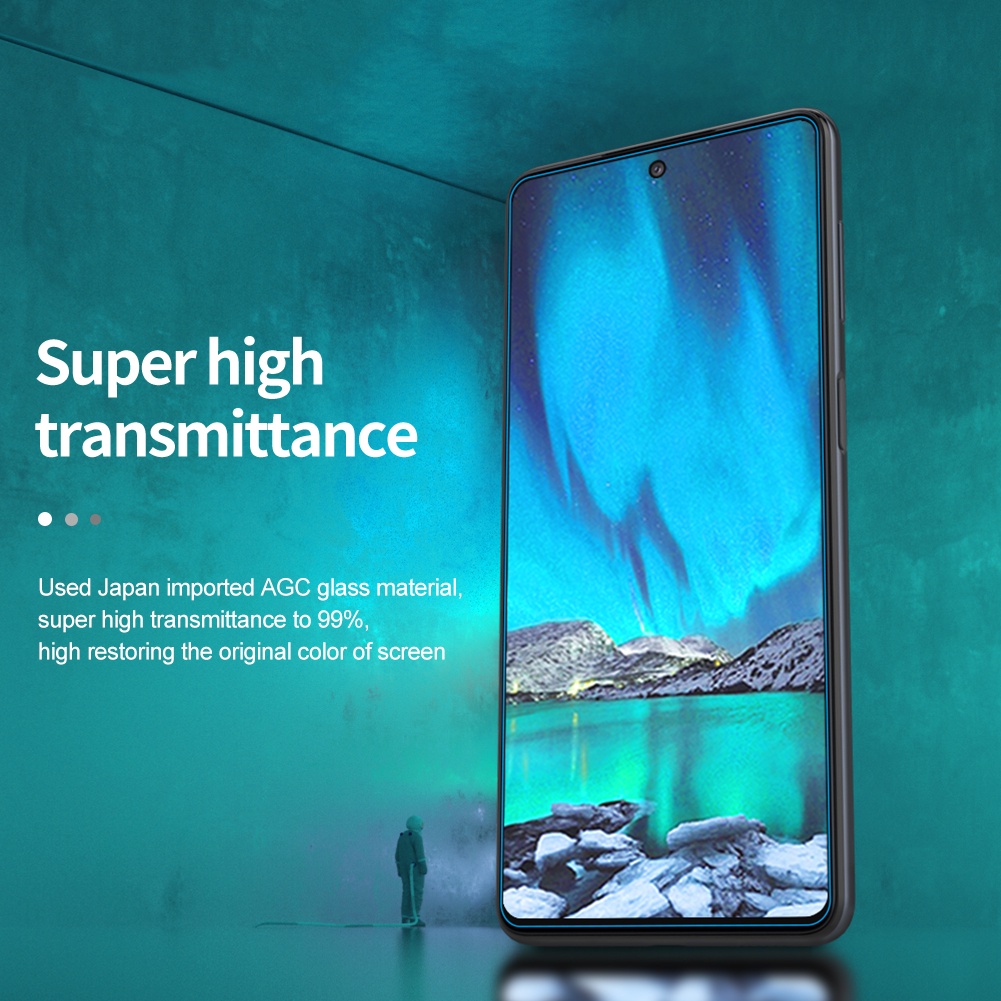 Kính cường lực bảo vệ màn hình Nillkin Amazing H+ PRO chống cháy nổ cho Samsung Galaxy M52 5G