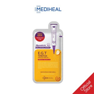 Mặt nạ dưỡng trắng và tái tạo da Mediheal E.G.T Timetox Ampoule Mask