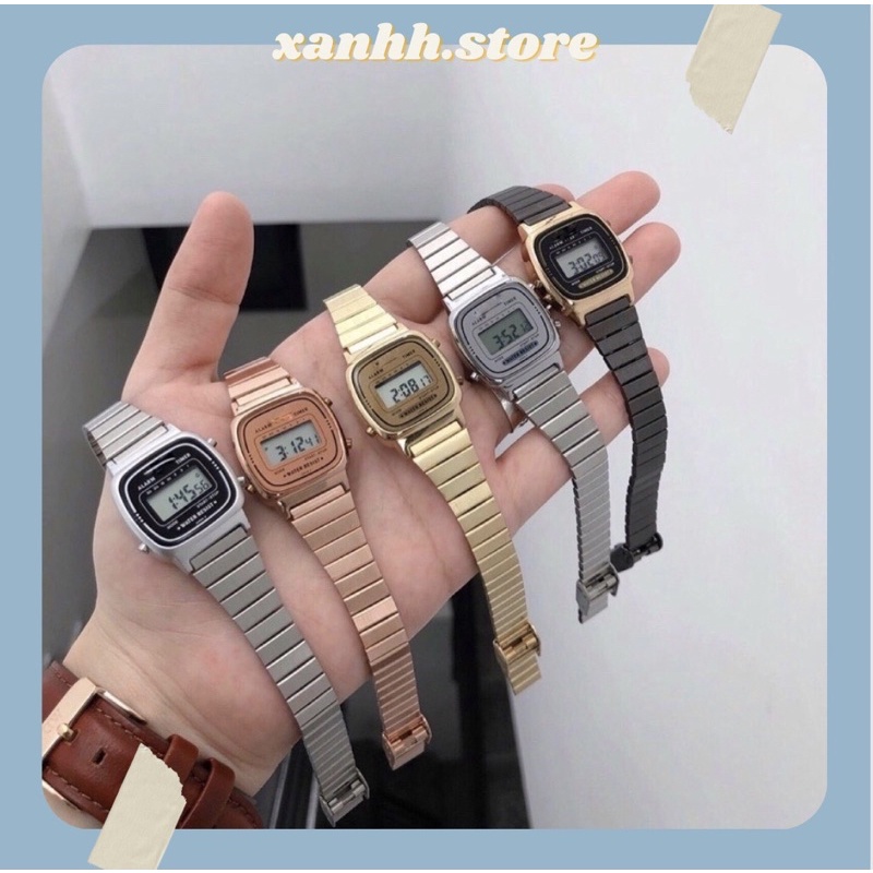Đồng hồ nữ La670 dây thép kiểu dáng sang trọng [xanhh.store]