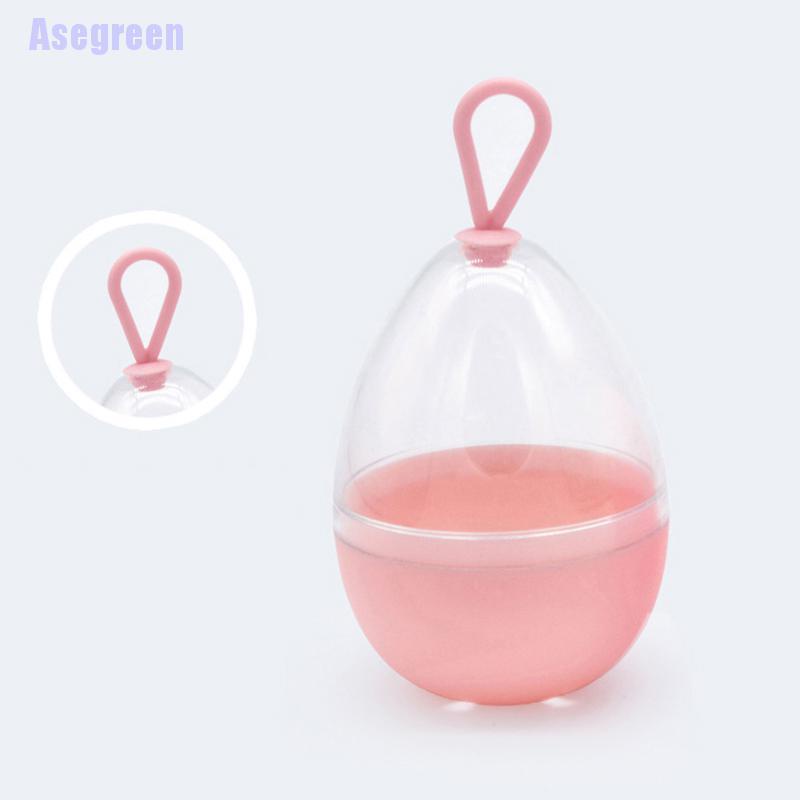 Bọt Trang Điểm Cầm Tay Trong Suốt