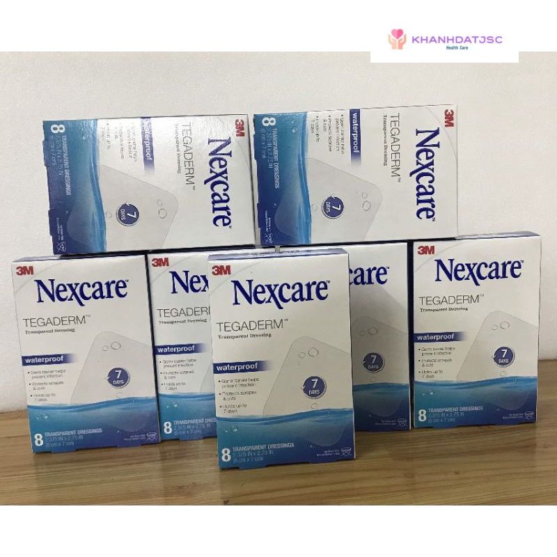 Miếng dán Nexcare Tegaderm chống thấm nước trong suốt H1624
