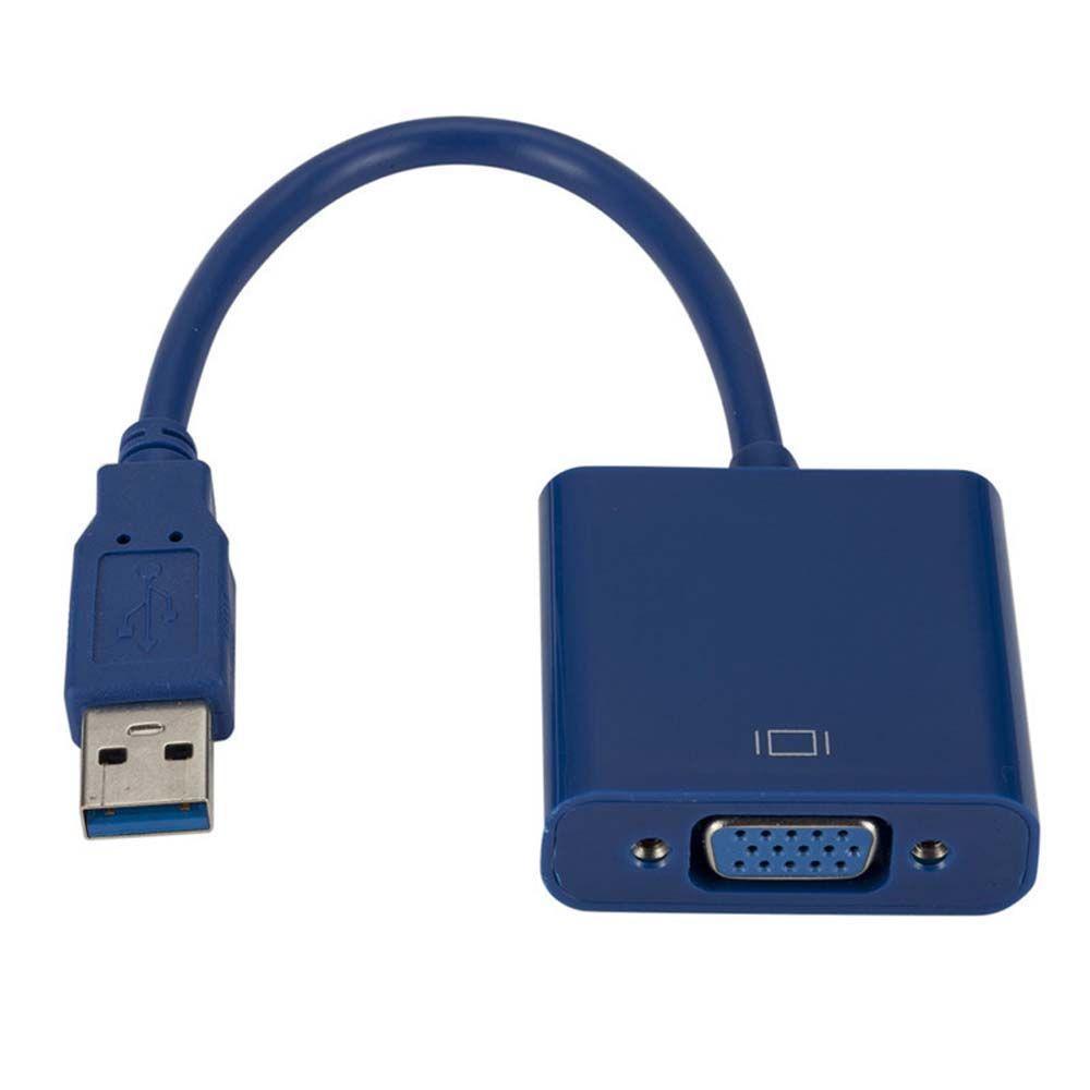 Dây cáp chuyển đổi MMULCK USB 3.0 sang VGA 1080P HD nhiều màn hình thiết thực cho máy tính