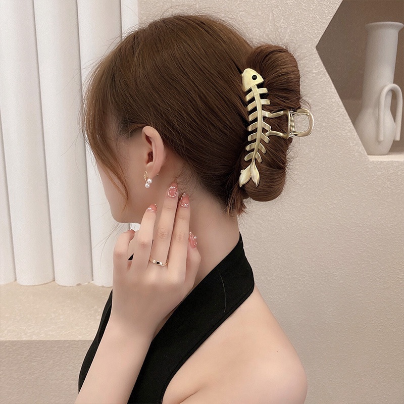 Kẹp tóc đính ngọc trai nhân tạo thời trang Hàn Quốc cho nữ