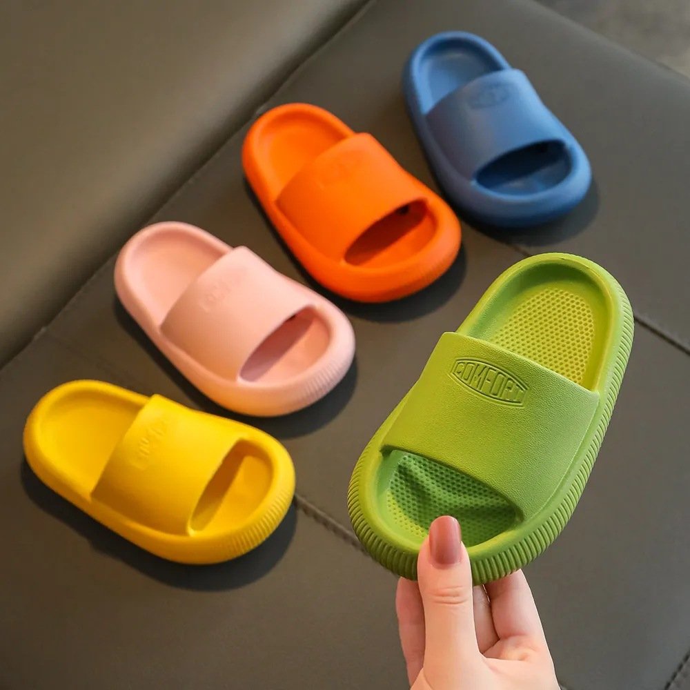 Dép lê cho bé trai bé gái thiếu niên classic dáng bánh mì siêu bền đẹp 52966