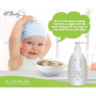 SỮA TẮM XÁCH TAY CHO BÉ ADERMA SX TẠI PHÁP