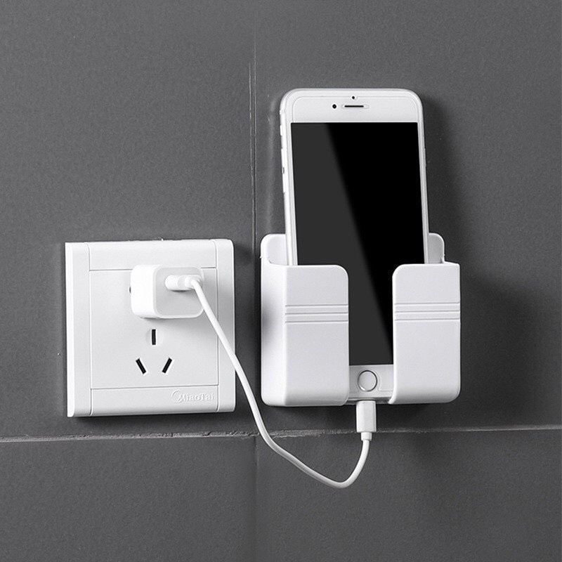 ĐẾ DÁN TƯỜNG TRAO SẠC ĐIỆN THOẠI ĐẾ ĐIỀU KHIỂN NHỰA ABS CAO CẤP
