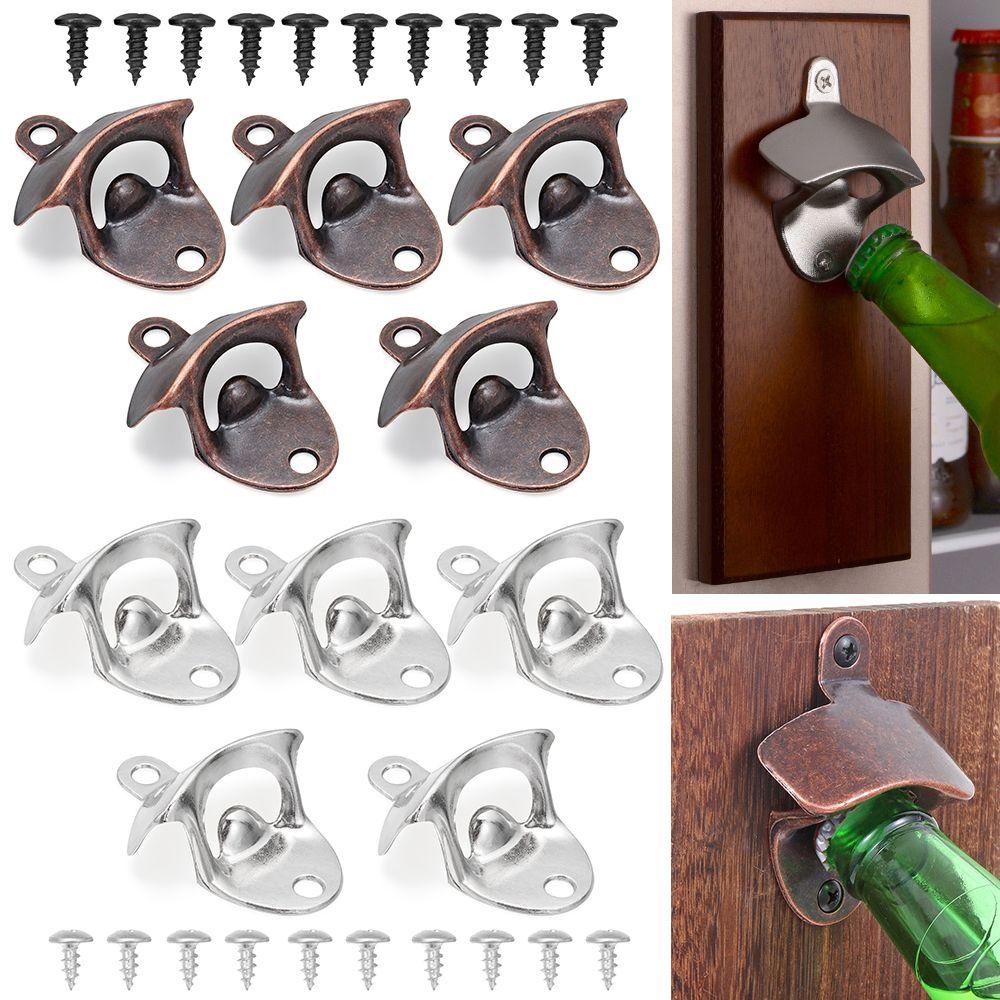 Bộ 5 / 10 Dụng Cụ Mở Nắp Chai Gắn Tường