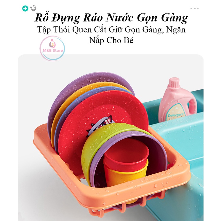 Bồn Rửa Chén Bát, Nước Tự Động - KUB, Mô Phỏng Chân Thật