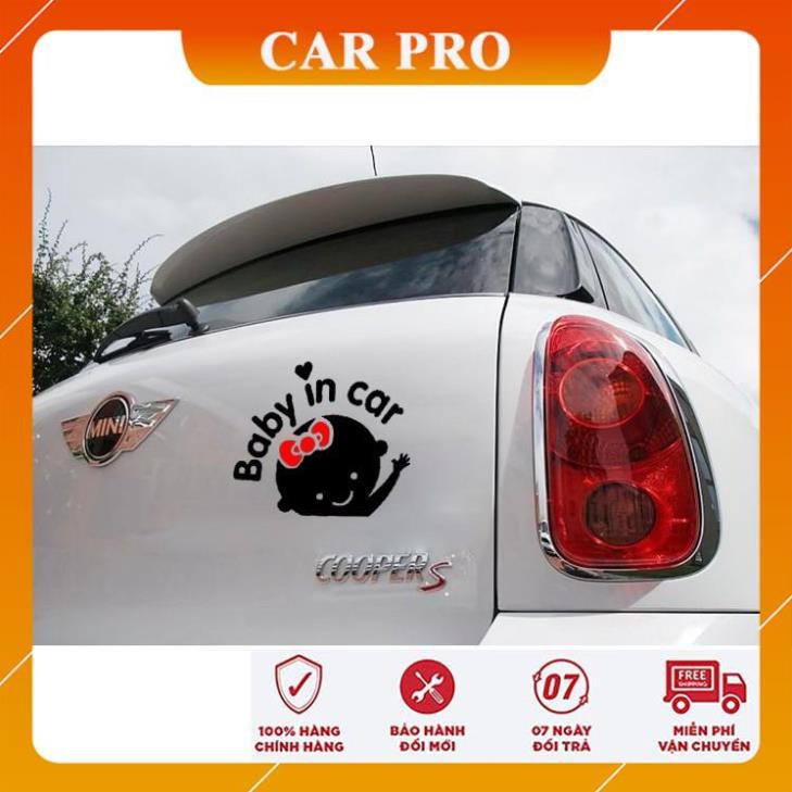  Tem trang trí ô tô Baby In Car - CAR PRO | BigBuy360 - bigbuy360.vn