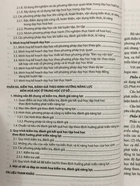 Sách - Dạy học phát triển năng lực môn Hoá Học trung học cơ sở
