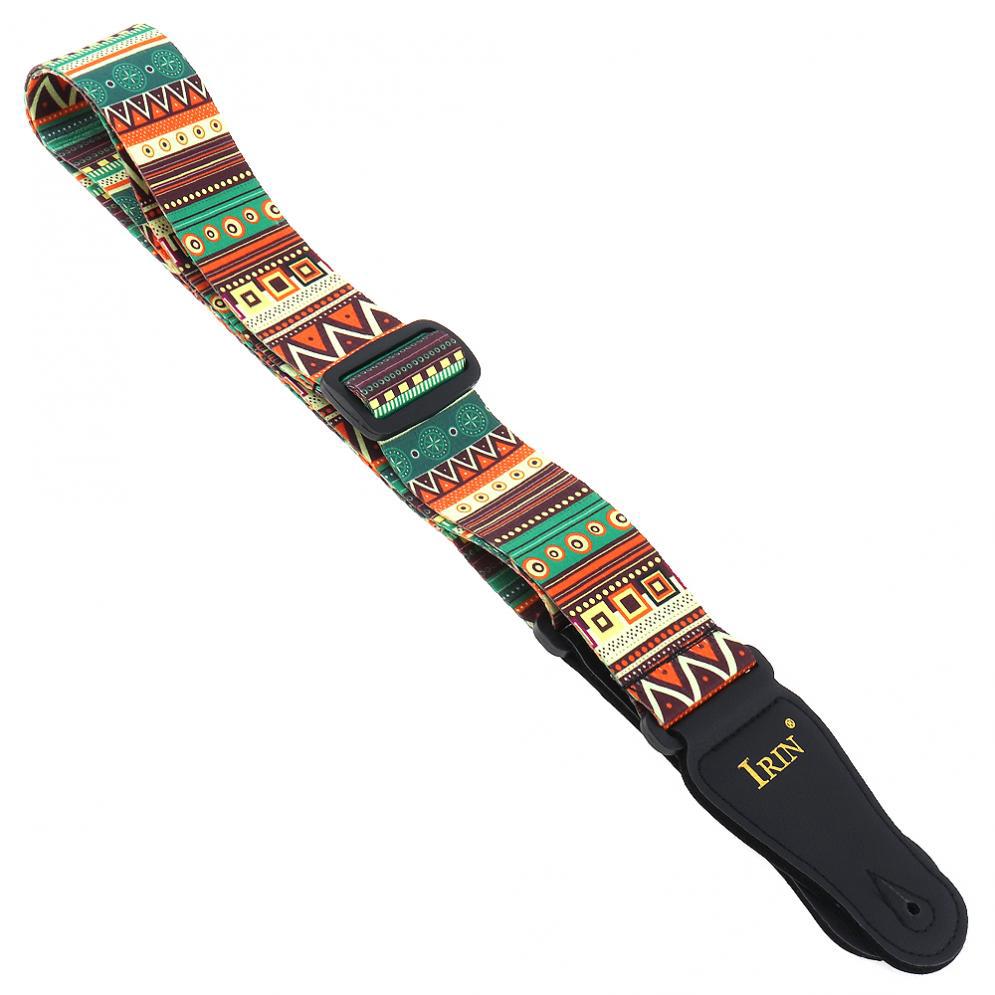 Adjustable Printing Guitar Strap with National Style